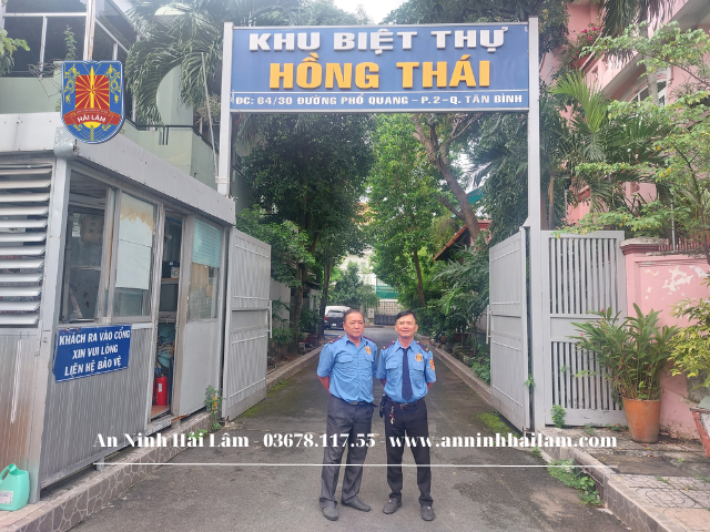 BẢO VỆ BIỆT THỰ